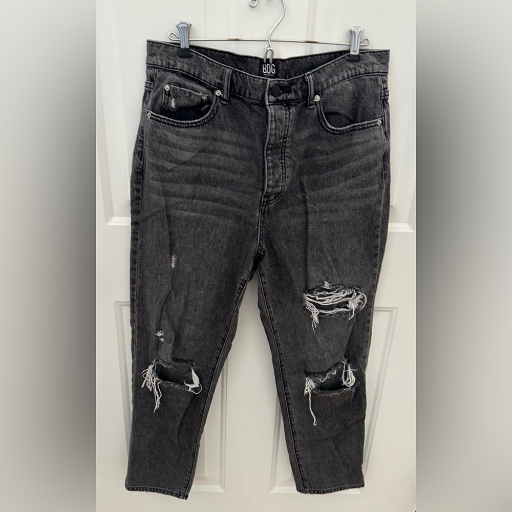Urban Outfitters BDG Black Distressed Jeans